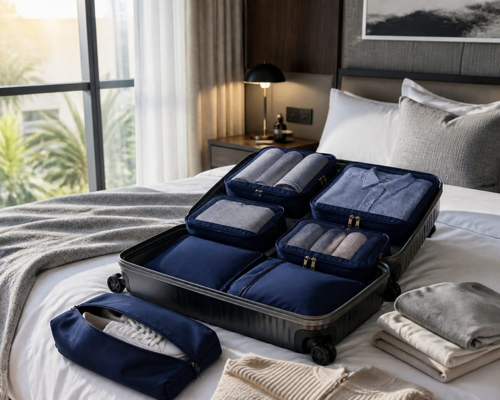 Complete Travel Organization System- Packing Cubes Set