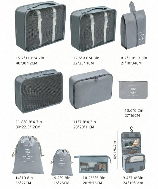 TRIPEX Packpro Organizer Cubes