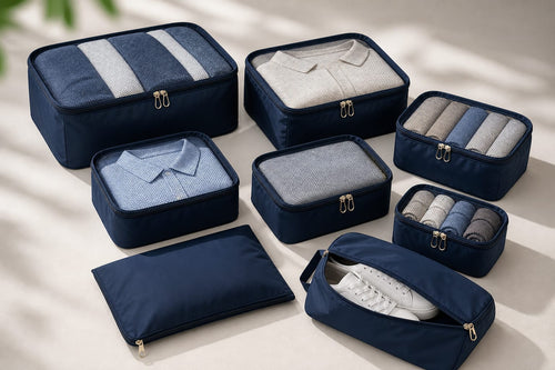 Complete Travel Organization System- Packing Cubes Set