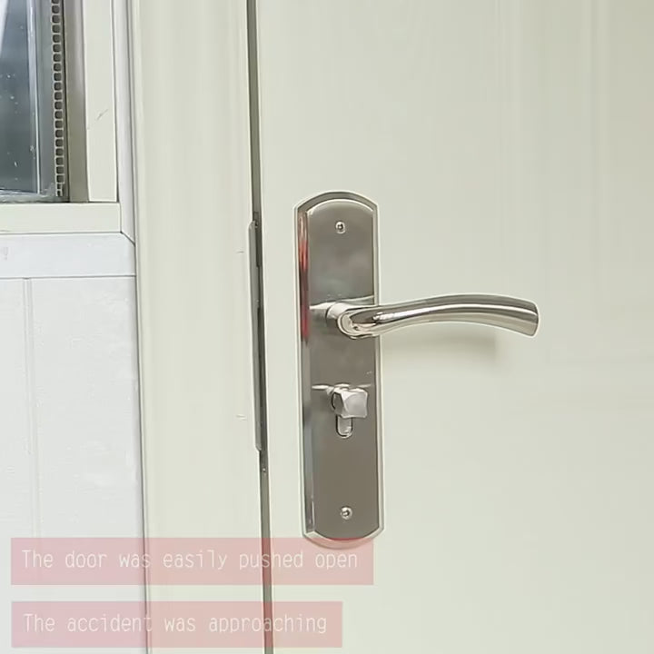 No Drill Door Lock – Portable Travel Security Latch for Hotel & Home